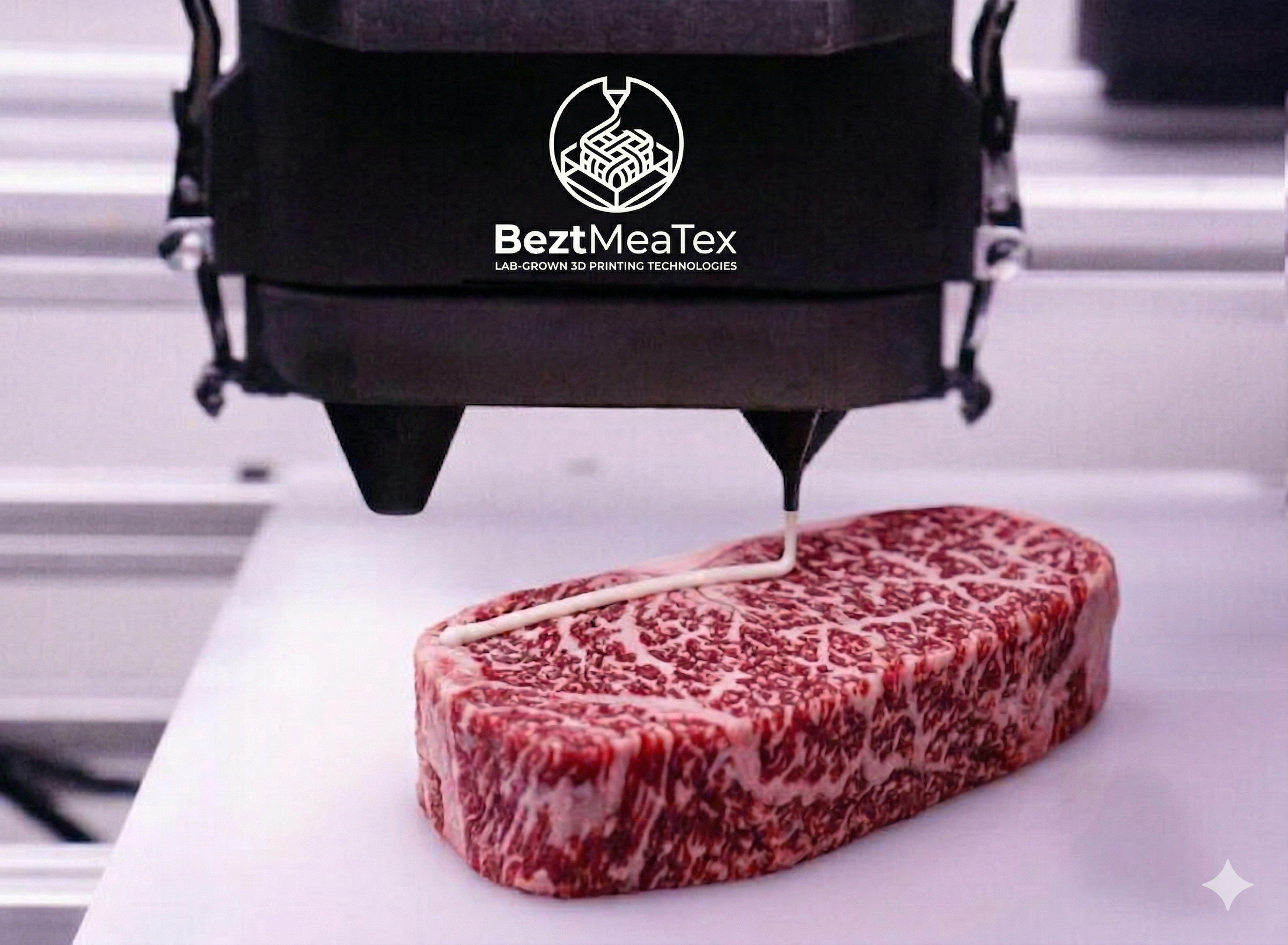 Lab-grown meat 3D printing